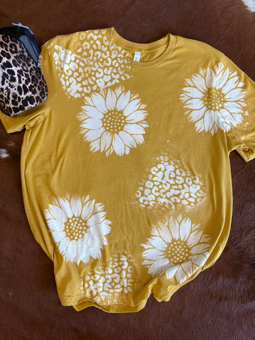 Sunflower Leopard tee