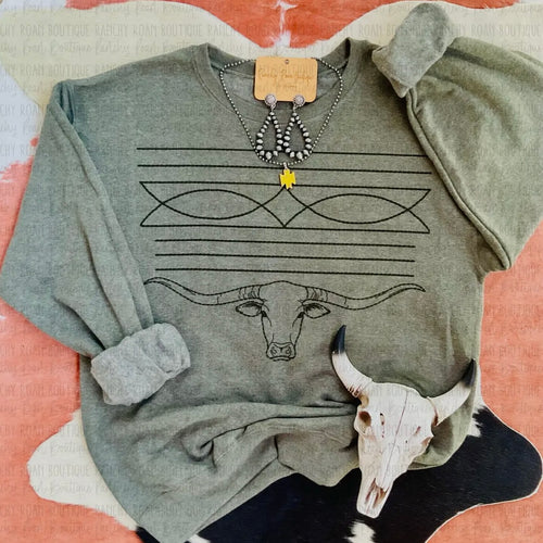 Longhorn Bootstitch Sweatshirt