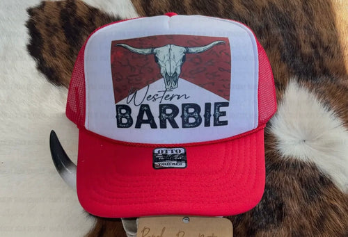 Western Barbie Trucker Hat