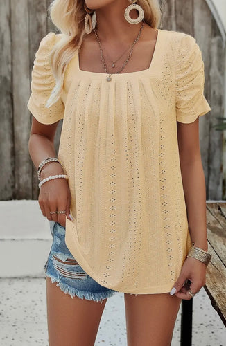 Lace Trim Top