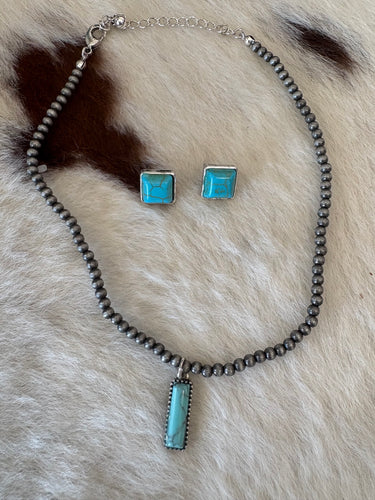 Turquoise Stud Earrings