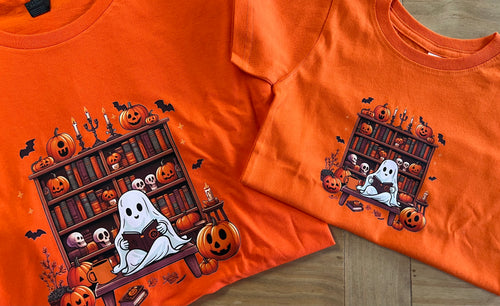Ghost Bookworm tee
