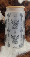 Frosted Glass Tumbler, 16oz