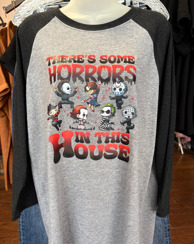 Horrors in This House Raglan Tee