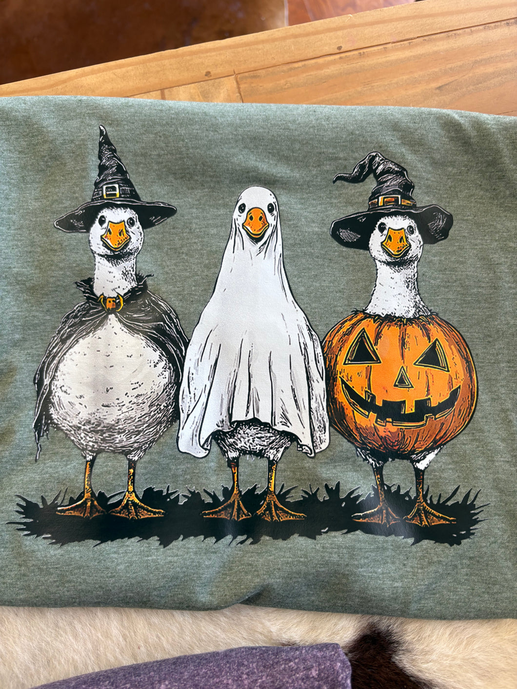 Halloween Geese tee