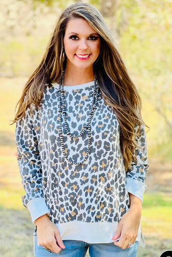 Mendy Leopard Sweatshirt