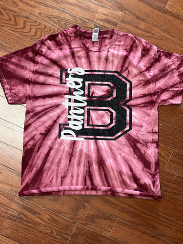 School Spirit Tie Dye tee