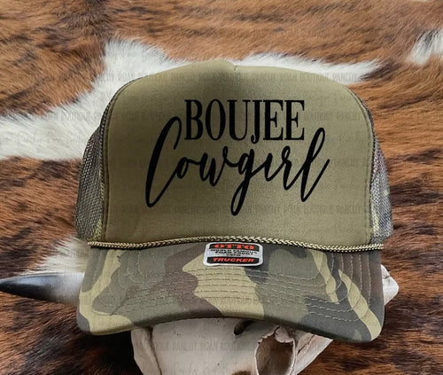Boujee Cowgirl Trucker Hat