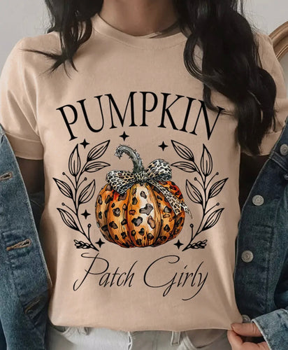 Pumpkin Patch Girly Tee