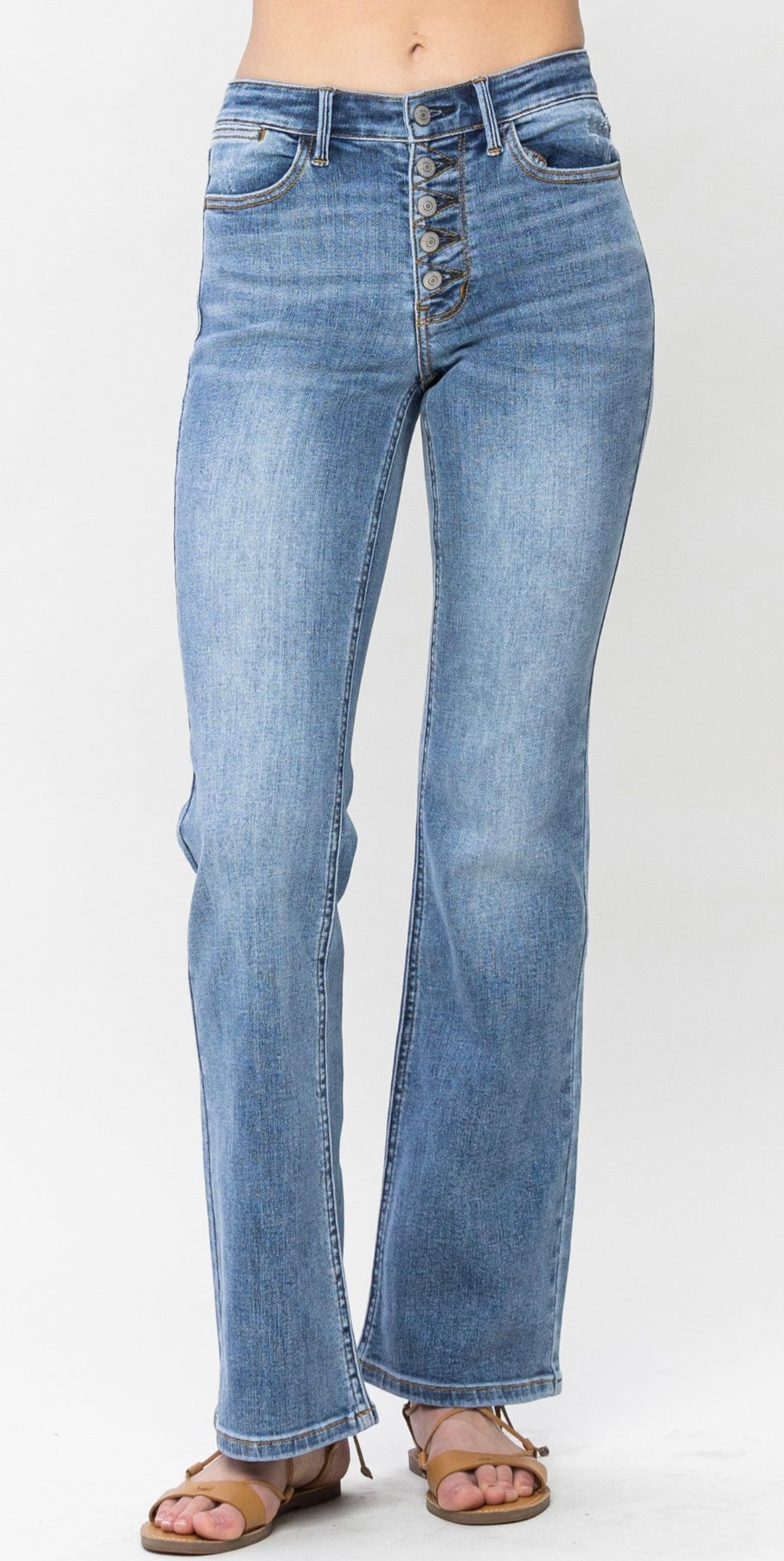 Judy Blue Vintage Button Fly Bootcut