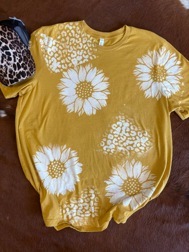 Sunflower Leopard tee