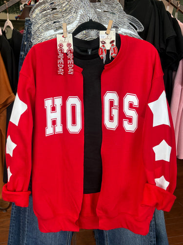 Mascot Sweatshirt Cardi