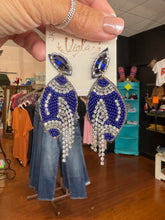 Football Fringe Earrings