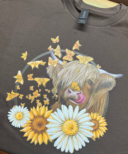 Highland Cow tee
