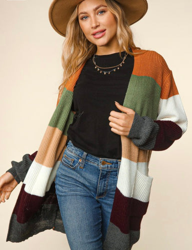 MultiColor Cardigan