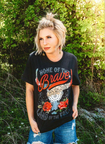 Home of the Brave tee
