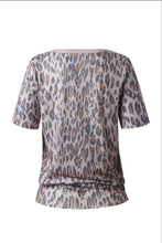 Leopard Short Sleeve Top