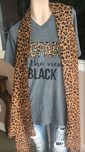 LEOPARD VEST