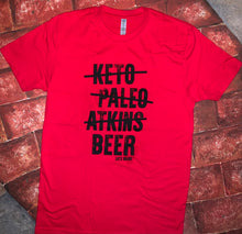 Keto/Paleo/Atkins/Beer tee